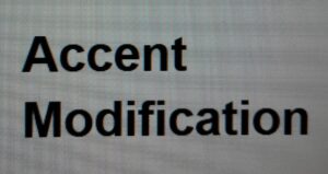 Accent Modification: /oʊ/ sound