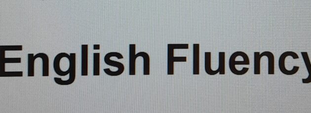 English Fluency